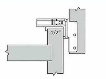  Measure and Mark the Placement of Hinges