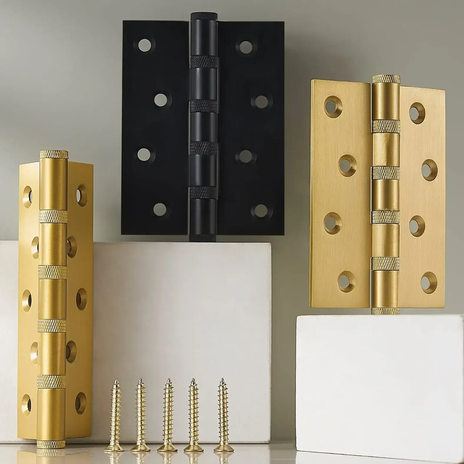 Gold and Black Hinges Mixing and Matching