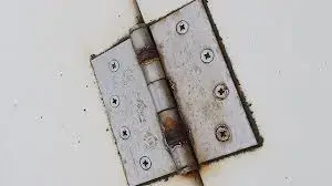 Rusted or Corroded Hinges