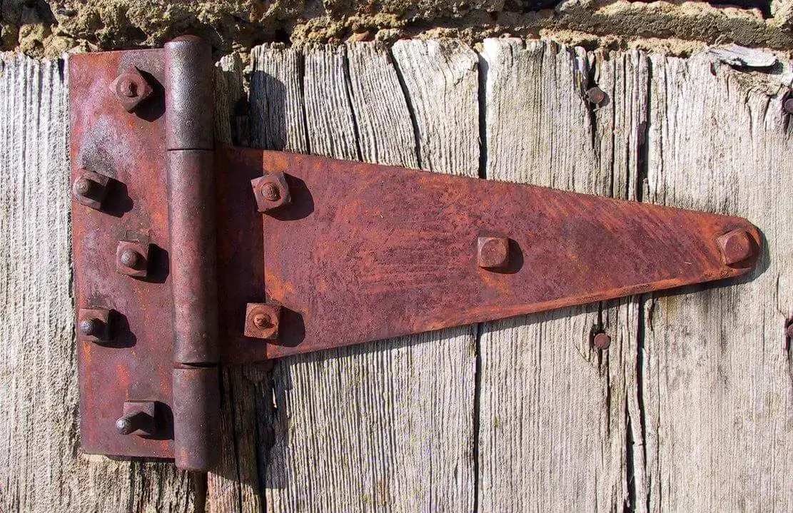  Rusty Barn Door Hinge 