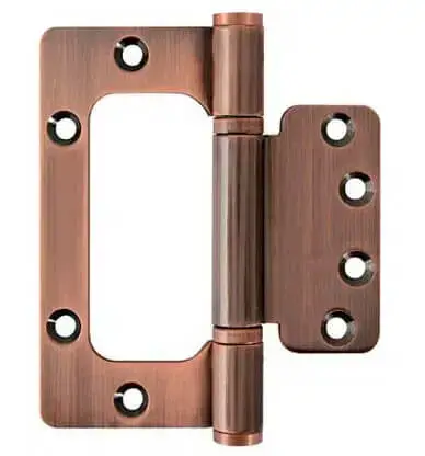 brone brass flush hinges